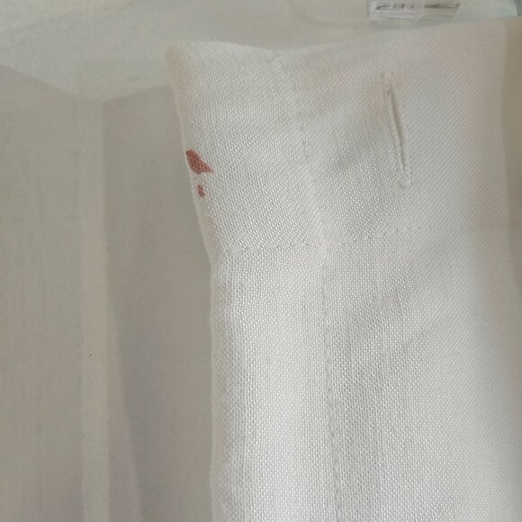 Kate Spade New York Harbour Stripe Navy and White Shower Curtain 72 X 72 Coastal - Picture 6 of 9